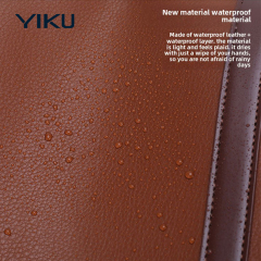 Luxury Leather Weekender Bag - Vintage Vintage Travel Carryall with Brass Hardware