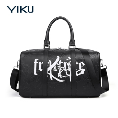 PU Leather Carry-On Tote Bag - Water-Resistant Lightweight Travel Hand Luggage for Business Trips