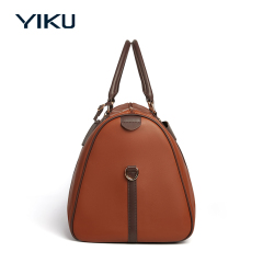 Waterproof leather large travel tote bag