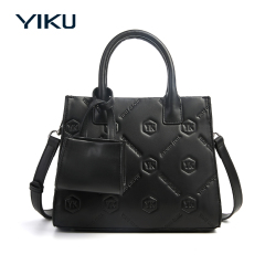 PU leather tote bag