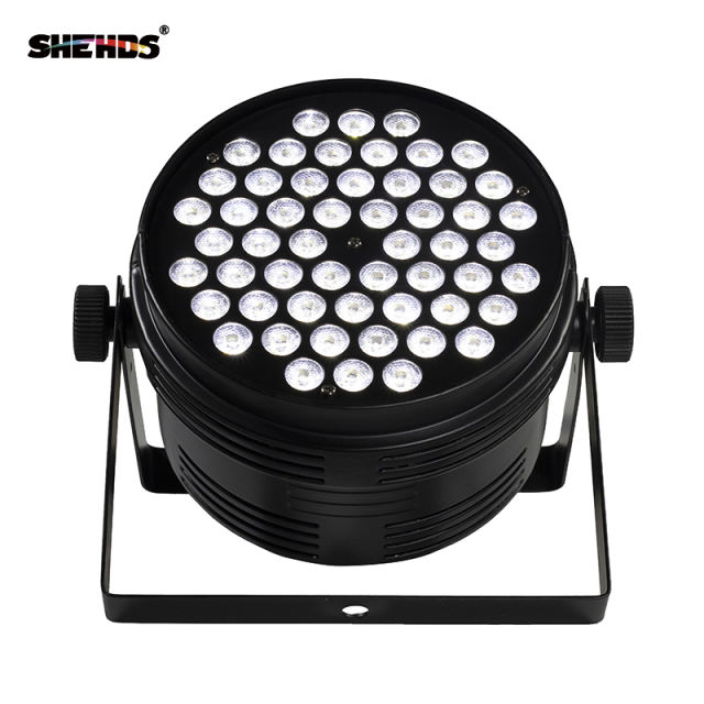 Aluminum Alloy Black LED Par 54x4W Cool/Warm Two-tone PowerCon Plug DMX 512 Stage Effect Lighting For Disco DJ Party Free Shipping