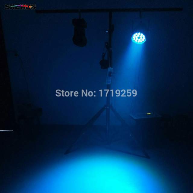 6pcs/lot  Aluminum alloy LED Par 18x12W RGBW 4in1 Quad LED Par Can Par64 led spotlight dj projector wash lighting stage light