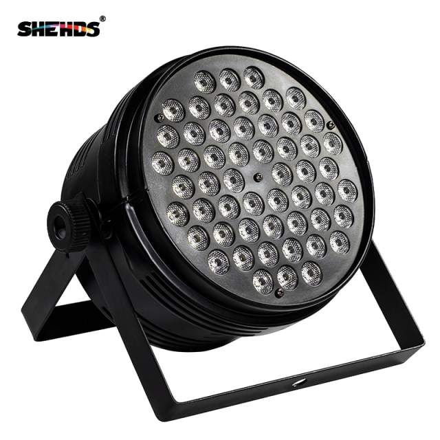 Aluminum Alloy Black LED Par 54x4W Cool/Warm Two-tone PowerCon Plug DMX 512 Stage Effect Lighting For Disco DJ Party Free Shipping