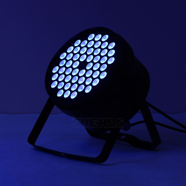 Aluminum alloy LED Par  54x3W Violet Lighting With DMX512 for Disco DJ Party Decoration Stage Lighting