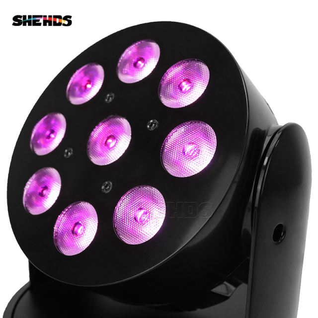 LED Wash 9x12W RGBW Moving Head Lighting For Stage Effect DJ Home party