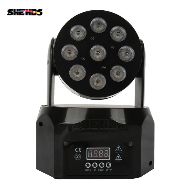 LED Wash 9x12W RGBW Moving Head Lighting For Stage Effect DJ Home party