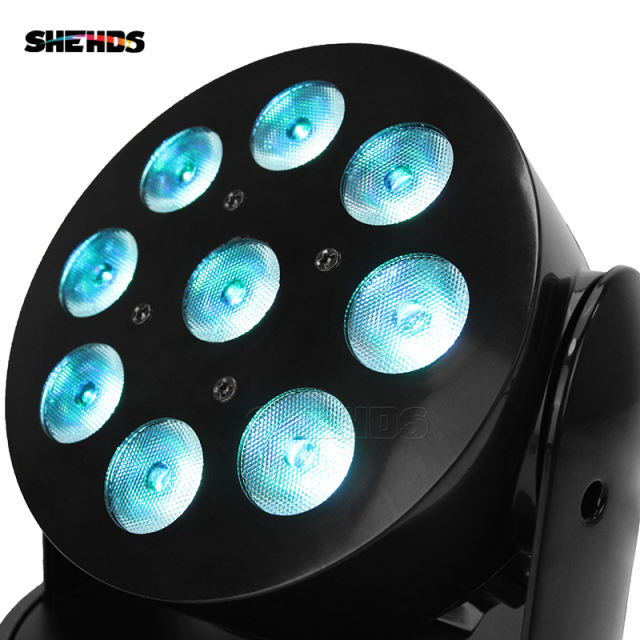 LED Wash 9x12W RGBW Moving Head Lighting For Stage Effect DJ Home party