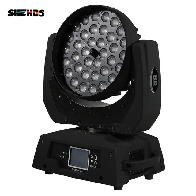 SHEHDS LED Wash Zoom 36x15W RGBWA Moving Head Lighting For Stage Effect