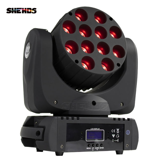 LED Beam 12x12W /36x3 RGBW Moving Head Lighting