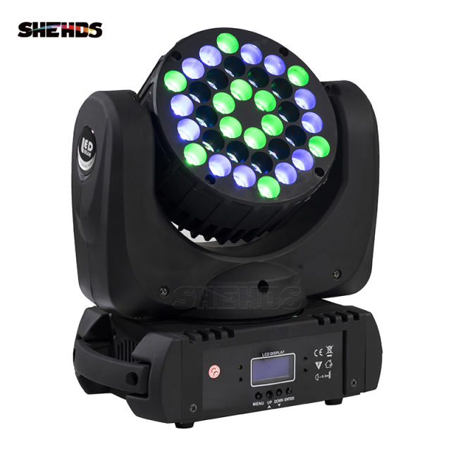 LED Beam 36x3W RGBW Moving Head  Lighting For Stage Effect