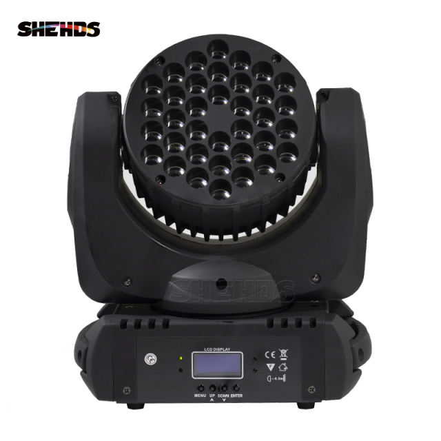 LED Beam 36x3W RGBW Moving Head  Lighting For Stage Effect