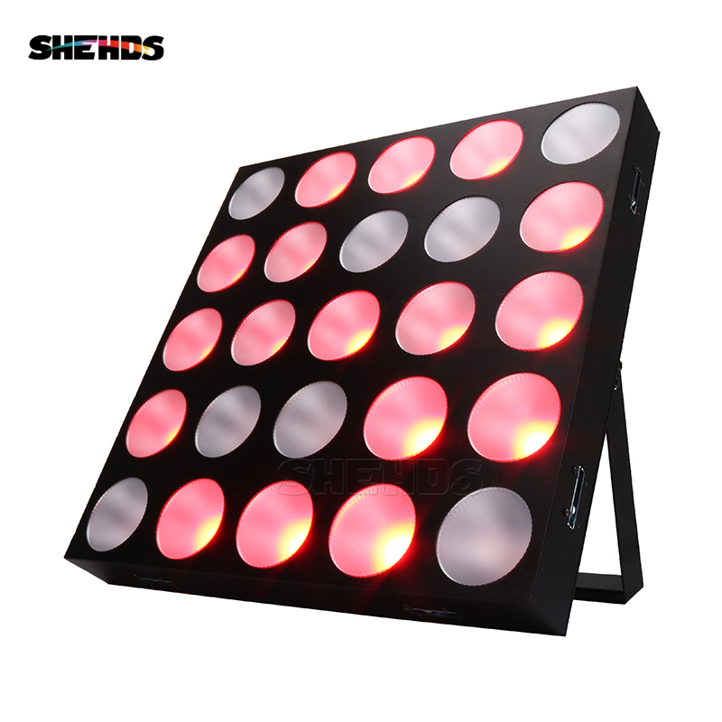 LED 25x30W RGBW Blinder Matrix Light for Church Wedding Concert Theater  Performance Stage