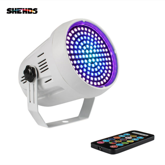 SHEHDS 127WRGB Wireless Control Led Disco Light DJ RGB Stage Light DMX 512 LED Strobe Flash Disco Lamp Holiday Party Flash Light