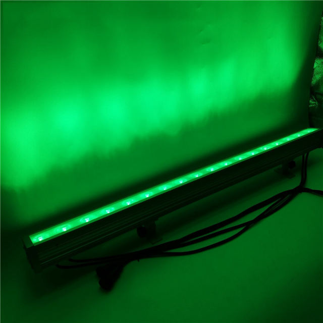 Waterproof LED Wall Wash 18x9W 3in1 Stage  RGB Lighting with Running Horse Point Control DJ Equipment