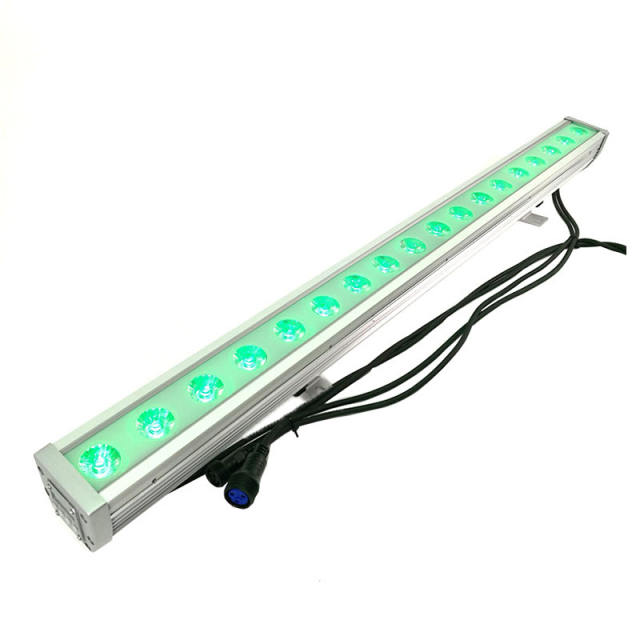 Waterproof LED Wall Wash 18x9W 3in1 Stage  RGB Lighting with Running Horse Point Control DJ Equipment