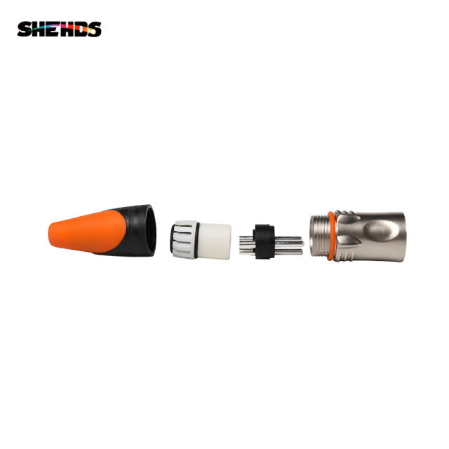 2m/3m Waterproof DMX iron Cable and Base-orange