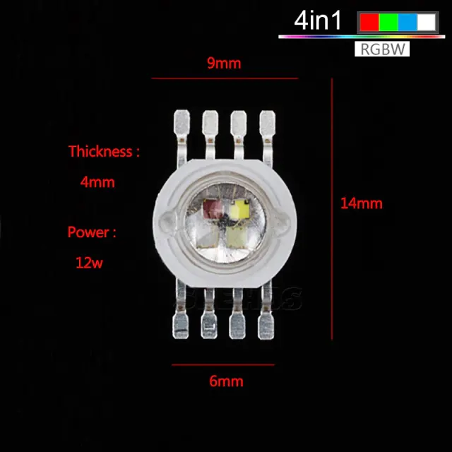 Newest Design LED 3/4/5/6 in 1Chips good fot light equipment