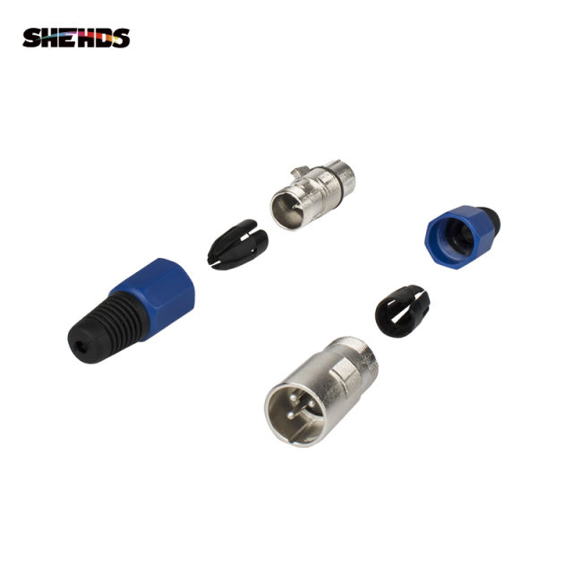 DMX Iron Plug-Black/Blue/Violet/Corners