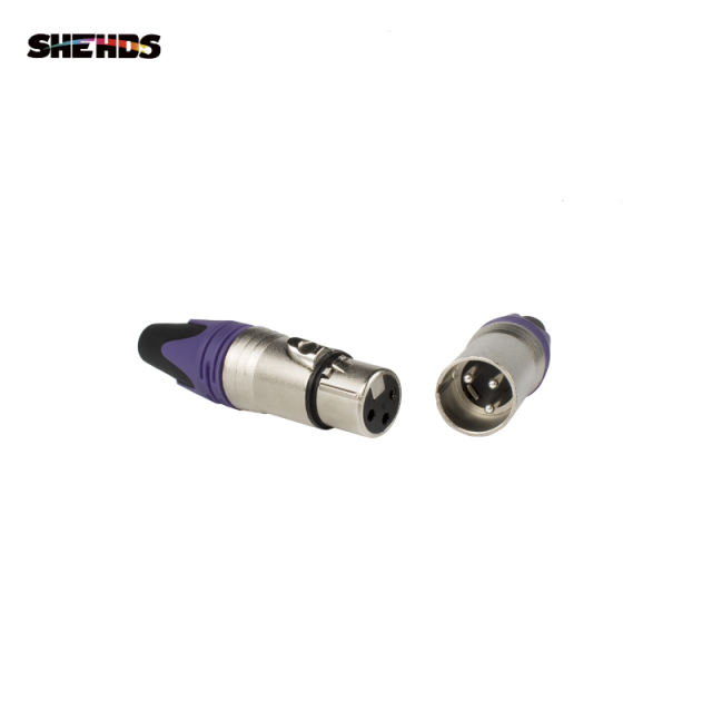 DMX Iron Plug-Black/Blue/Violet/Corners