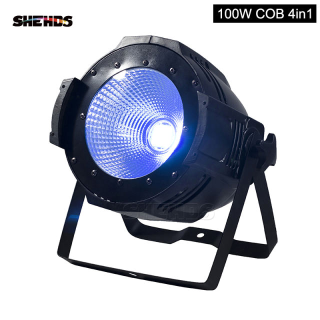 LED Par COB 100W  RGBW 4IN1 / RGBWA+UV 6IN1 Lighting Free Shiping