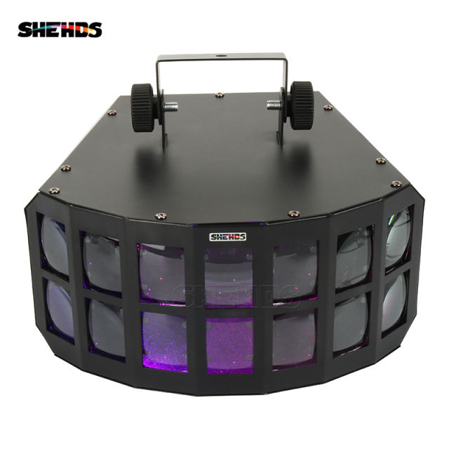 Fury LED Stage Effect Beam Lights Aluminum Alloy Double Butterfly Effect Linear Lighting Disco Clubs Professional Stage &amp; Dj