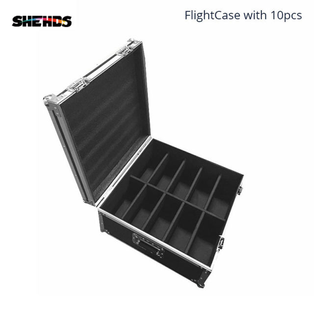 FlightCase with 6/8/10/12/16pcs LED Par 9x12W RGBW 4IN1 Stage Lighting DJ Par LED RGBW Wash Disco Light DMX