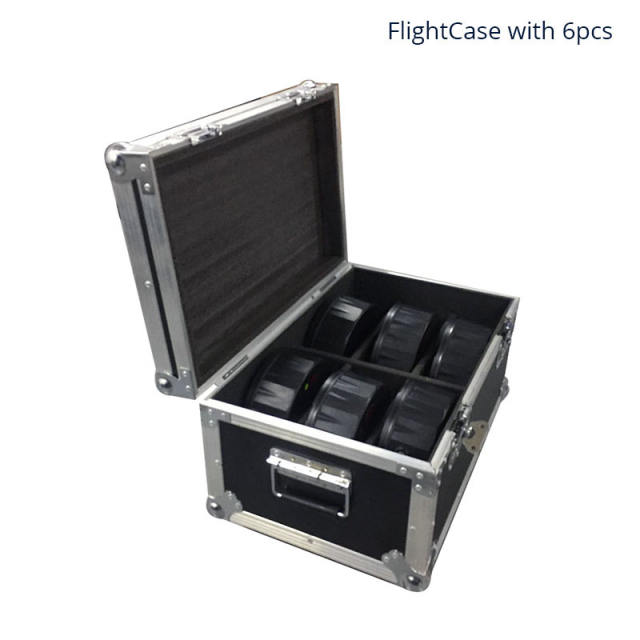 FlightCase with 6/8/10/12/16pcs LED Par 9x12W RGBW 4IN1 Stage Lighting DJ Par LED RGBW Wash Disco Light DMX