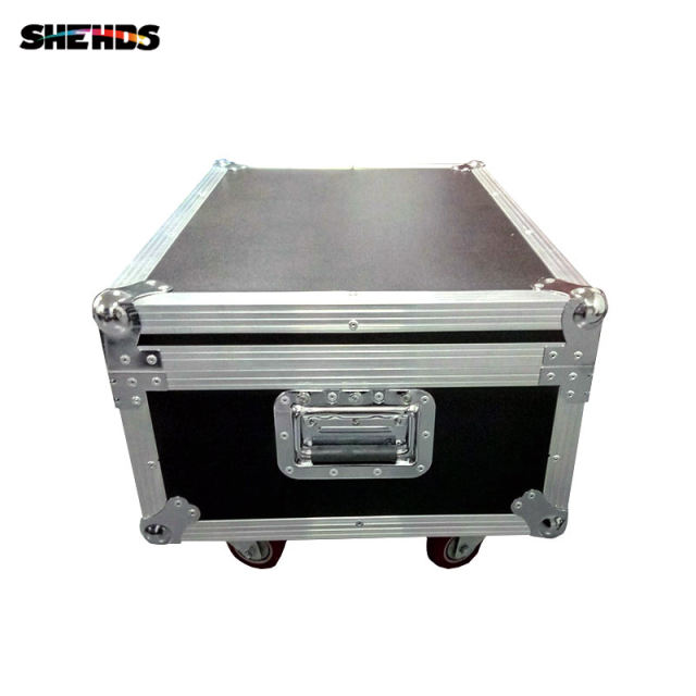 FlightCase With 6/8/10/12/16pcs LED Luxury DMX 8 Channels Led Flat Par Light 7x18W RGBWAUV 6IN1