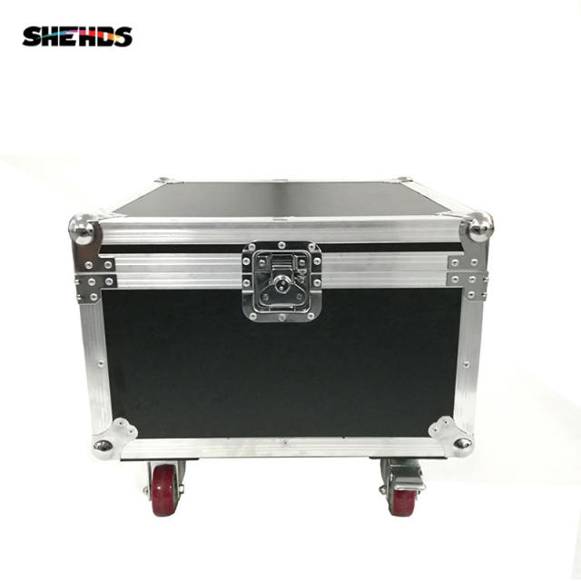 Flight Case "WITH" LED 6x15W Bee Eye Beam+ Wash Light (4 pieces) DJ Disco Stage Moving Head Lights