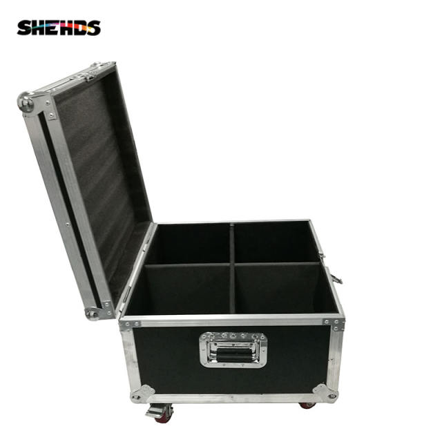 Flight Case "WITH" LED 6x15W Bee Eye Beam+ Wash Light (4 pieces) DJ Disco Stage Moving Head Lights