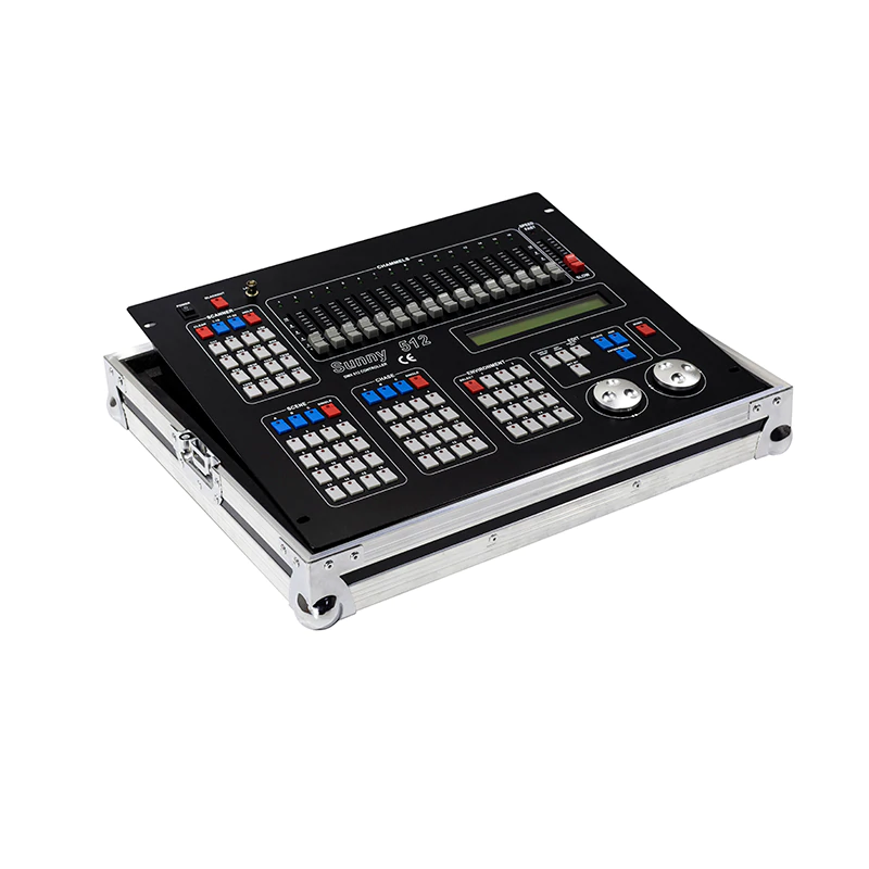 Sunny512 Lighting Controller DMX Console Party with Flight Case