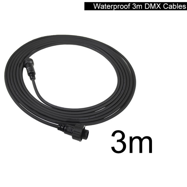 Waterproof DMX Cables Suitable For Waterproof Series Stage Lighting Par Light