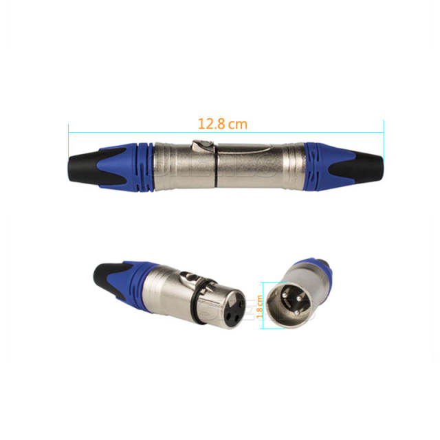 DMX Iron Plug-Black/Blue/Violet/Corners