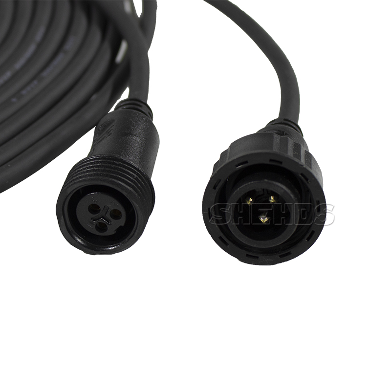 Waterproof Power Cable For Outdoor Waterproof LED Wash Beam