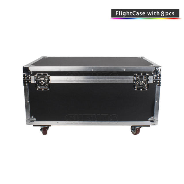 FlightCase with aluminum alloy LED Par Fixed Plug COB 100W Warm &amp; White Cool Blinder Lighting