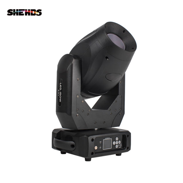 LED Beam & Spot & Zoom 160W 3IN1 Moving Head Light Performance Dj Equipment  Spotlight DJ Disco Stage