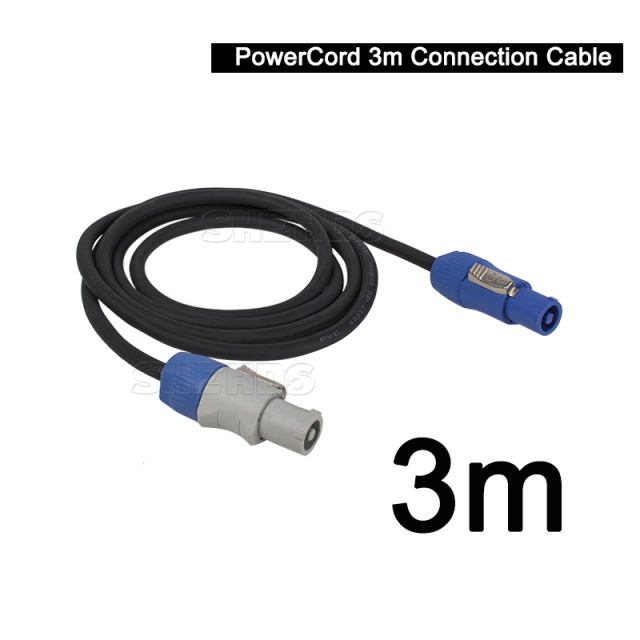 PowerCon Cable Power Connector Hand In Hand For DMX Stage Lighting Dj Equipment