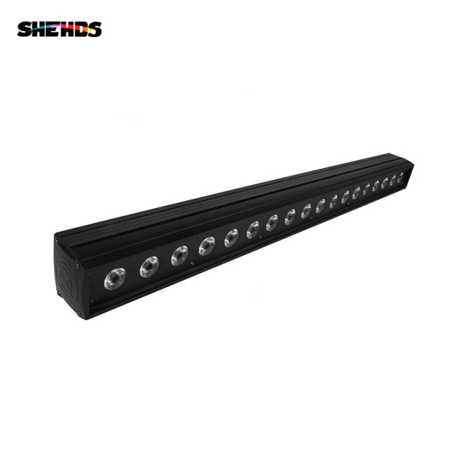 SHEHDS Stage Par Lights LED18X18W DJ Stage Lights RGBWA+UV 6in1 Color  Wash/Strobe Effect DMX512 Control Sound Activated LED Uplighting Lights for