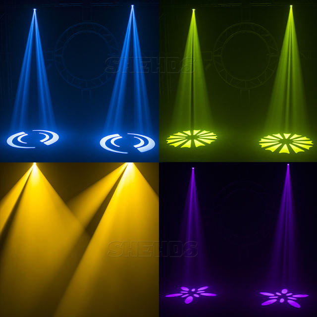 FlightCase With 2pcs LED 230W Spot Zoom Moving Head spotlight  DJ Disco Stage Moving Head Lights Stage DJ Lighting