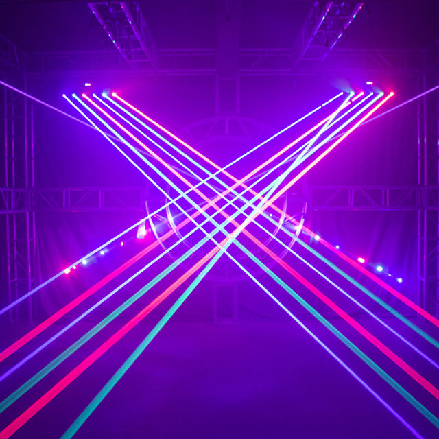 LED Stage Light 4 Head Laser Light with RGB Color for DJ Bar Party Night  Club - China Laser, Laser Diode
