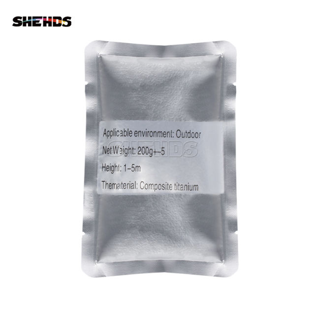 200g/bag Outdoor or Indoor Cold Sparkler Metal Titanium Powder For Cold Flame Stage Firework Machine Powder