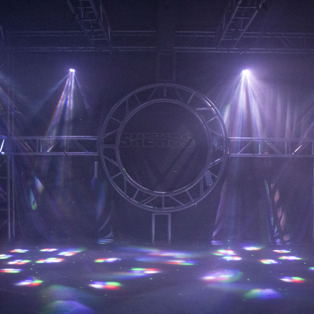 JMS WEBB 6X15W Laser+Beam RGBW Moving Head Light DJ Disco Stage Moving Head Lights