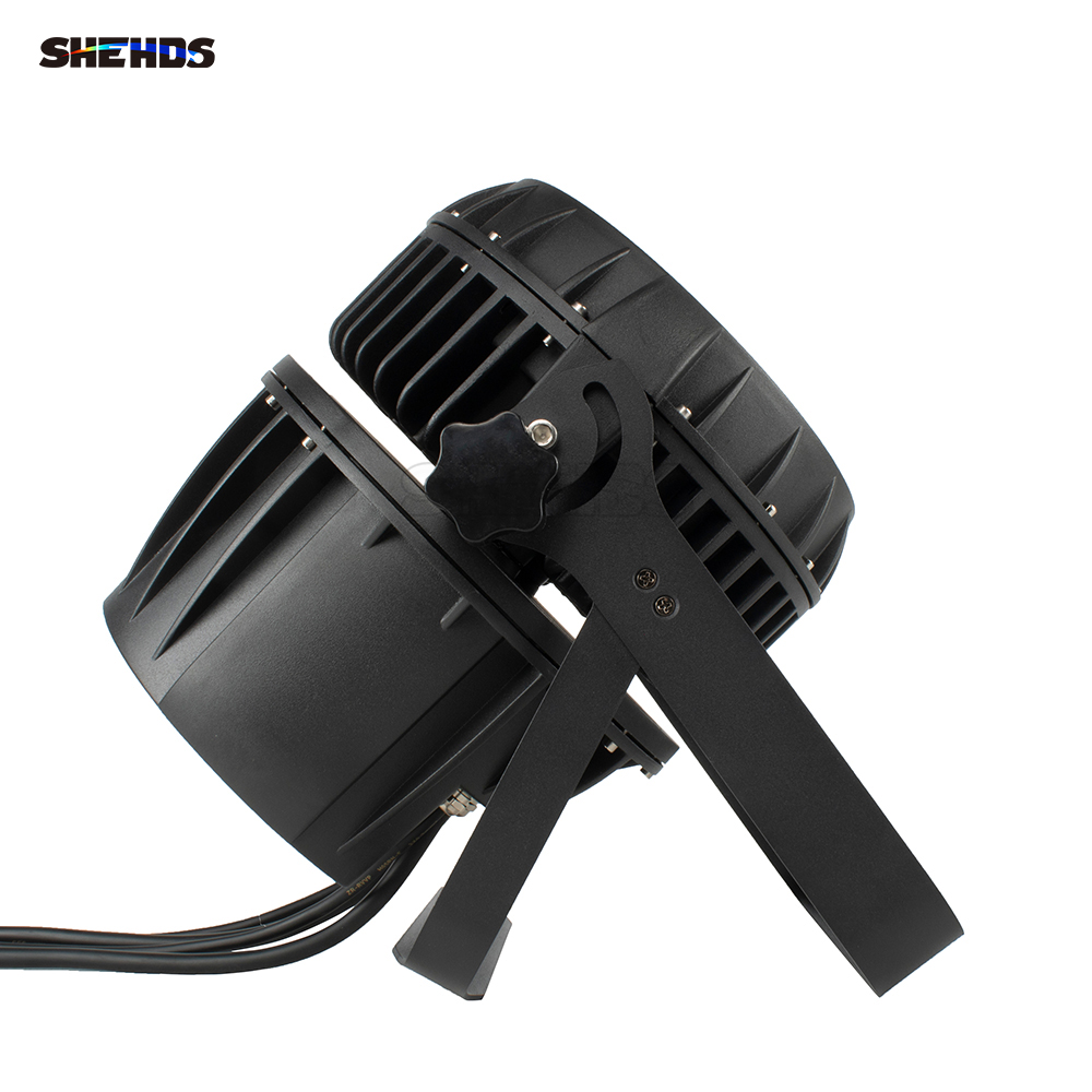 SHEHDS IP65 Waterproof LED Zoom Par Light 18x18W 6in1 RGBWA+UV