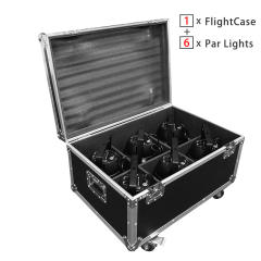 FlightCase with 6pcs