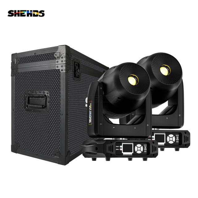 NEW 8 Prism LED Spotlight 160W  Gobo Light  With LCD Display Stage Effect Lighting DJ Disco Stage Moving Head Lights Stage Lighting
