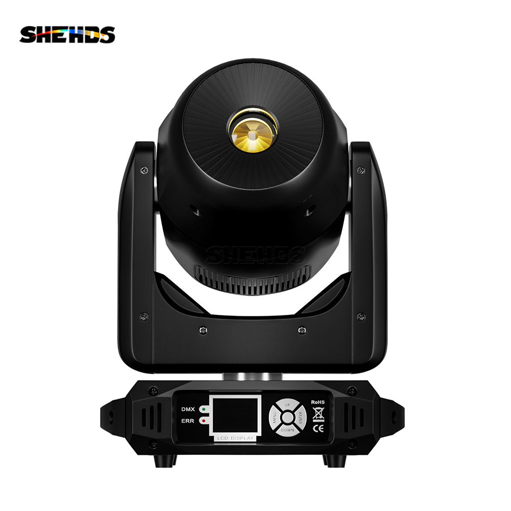 8 Prisms LED 160W Gobo Light With LCD Moving Head Lights Display