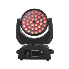 SHEHDS LED 36x18W RGBWA UV 6in1  Wash+Zoom Moving Head Light Upgrade From Beam 230W DJ Disco Stage Moving Head Lights Stage DJ Lights
