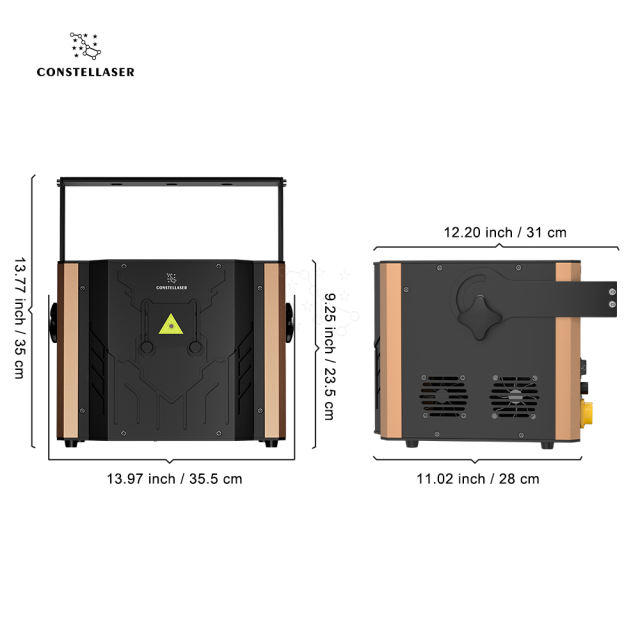 New Arrival 12W RGB Animation Laser Light For Wedding DJ Club Theater Performance stage