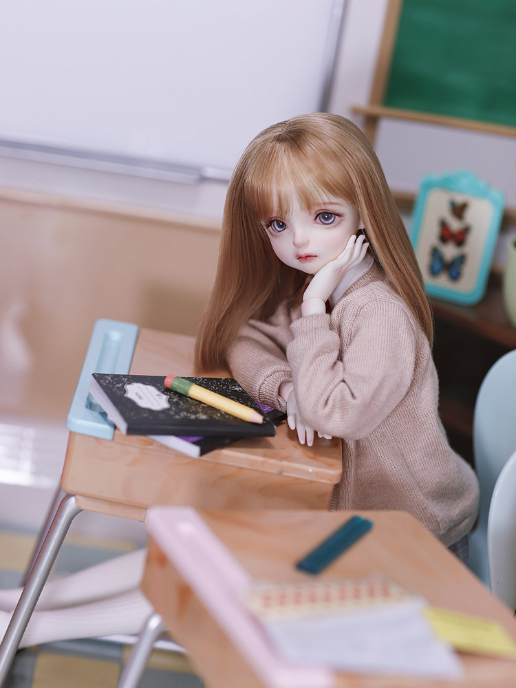 【Pre-sale】DollZone Ray (School Edition) BJD 1/4 Doll Full Set Presale SD  Doll 45cm Spherical joint Dolls