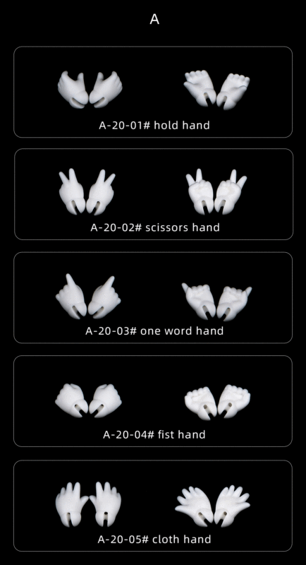 Cub body hands